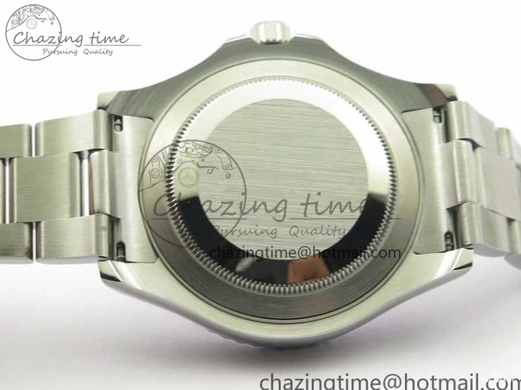 Dial Yacht-Master Silver Best SS SA3135 Edition Maker Bp on SS 116622 Bracelet 0501